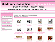 Tablet Screenshot of italiancentre.bpweb.net